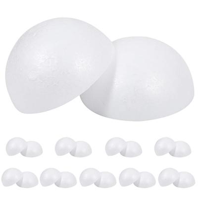 TKY Styropor Halbkreisförmiges Styropor Handgefertigt DIY Tsumami Set mit 20 Kugeln, Kugeln, Basteln, Basteln, Zaiku, (8 cm)