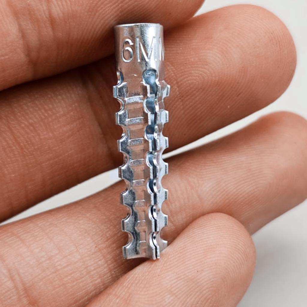 50Pcs Carbon Steel Expansion Screws Concrete Wall Anchors Expansion Bolt Fastener Pipe Drilling Plug Easy To Use