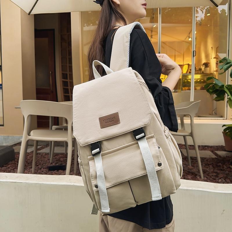 Plecak Męski i damski plecak podróżny Student Tornister o dużej pojemności