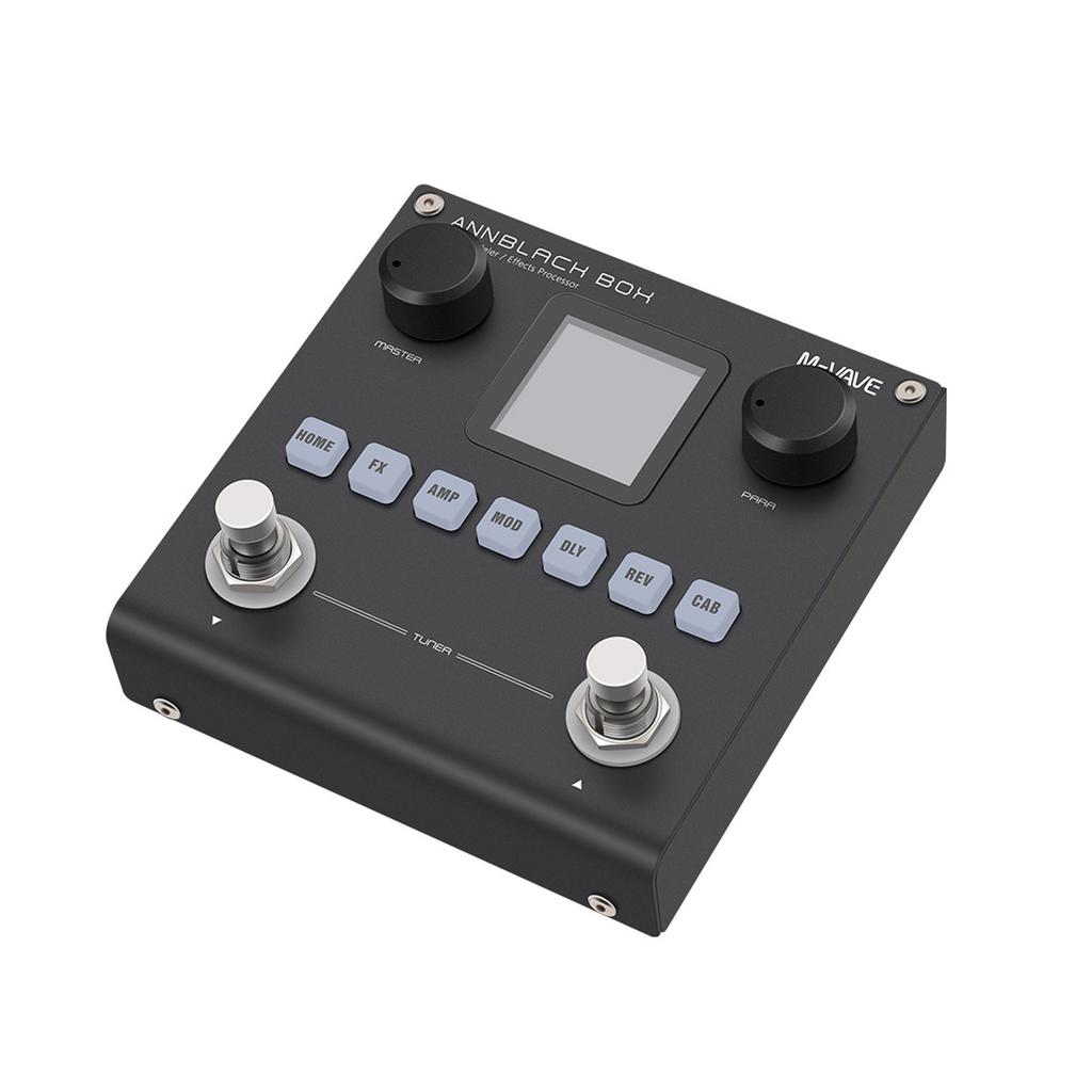 M-VAVE Guitar/Bass AMP Modeler Multi Effects Processor 80 Editable Presets 6 Effects Modules 3-Band
