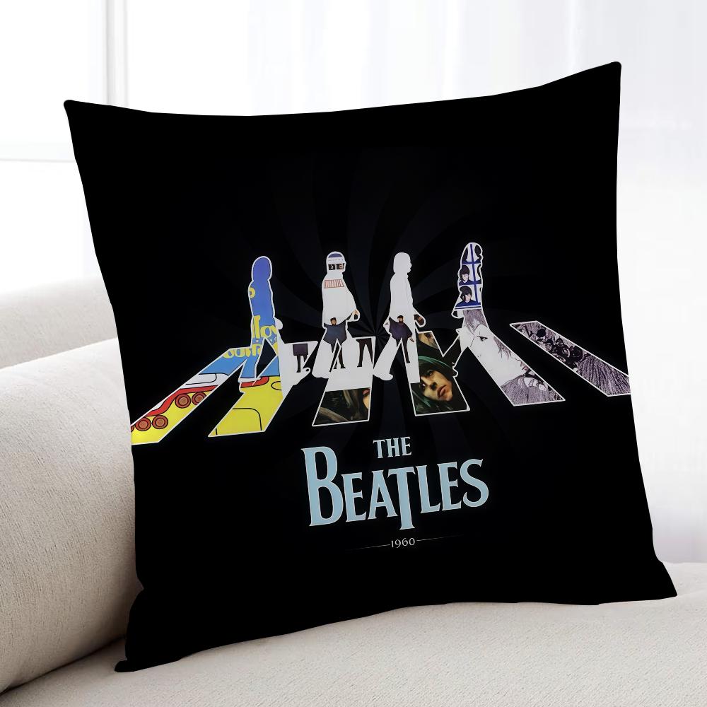 Die B-Beatles-ES Band Kissenbezug Heim Bettwäsche Sofa Wohnzimmer Kissenbezug Einfach Weich Haut Kissenbezug Party Geschenk