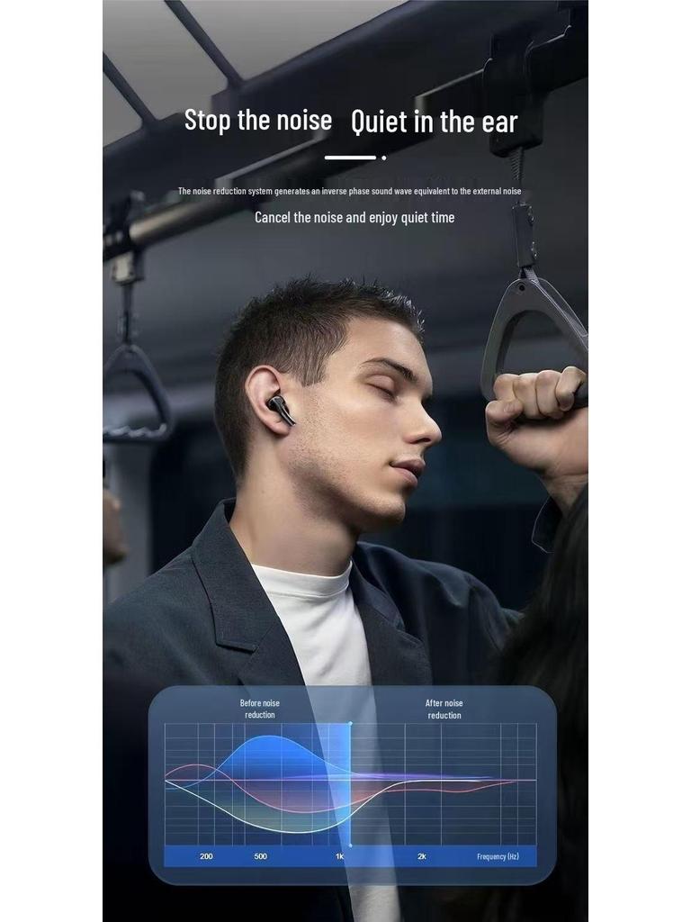 A9pro Kabellose Bluetooth-Kopfhörer mit ANC, KI-Übersetzung, Touchscreen und langer Akkulaufzeit