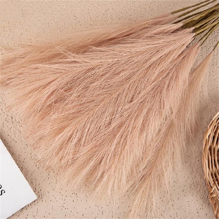 10 Τεμάχια Τεχνητό Μπουκέτο Πάμπας Γρασίδι DIY Βάζο Λουλουδιών Ψεύτικο Φυτό Καλαμιά Διακόσμηση