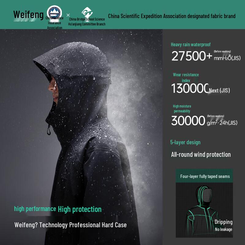 

Camel Men s Hard Shell Single-Layer Outdoor Jacket M35CA6B084 XL