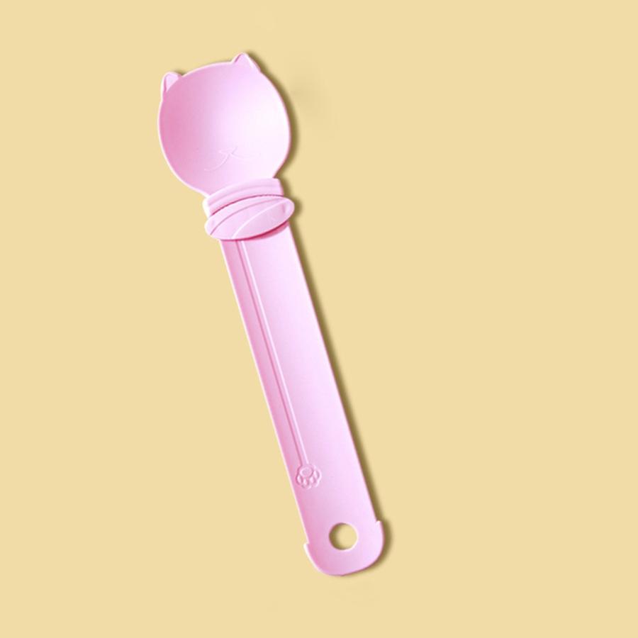 1pcs Cat Bar Feeding Spoon Sliding Squeeze Anti Bite Snack Special Hanging Storage Feeding Cat God Squeezer