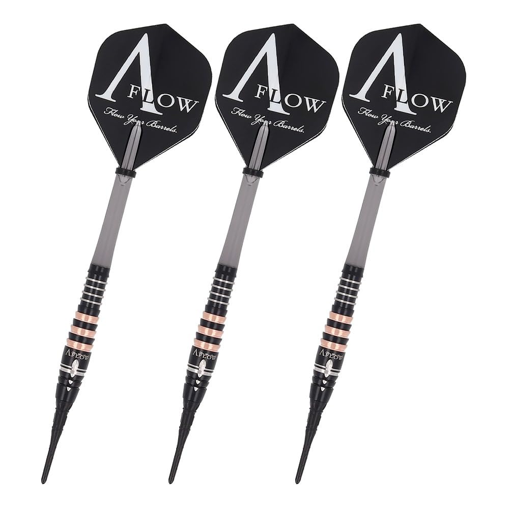 DYNASTY BLACK LINE coating type GLASH GLASH 2BA 19g Yuichi Osaki model dart barrel dart set A-FLOW