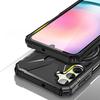 MagSafe Case for Samsung Galaxy A54 5G, Armored with Stand and Holder Plate, Black