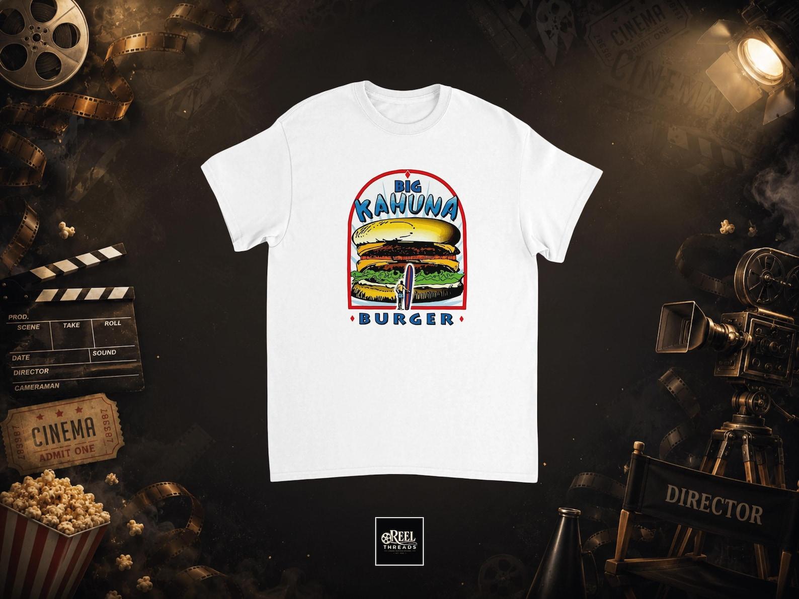 T shirt | Big Kahuna Burger | Big Kahuna Burger shirt | Tarantino s movies | Tarantino shirt | Pulp Fiction | Burger T shirt | Movie fan gift M