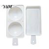 Double Egg Poacher Microwave Poacher, 2?Cavity Steamer Cooker with Lid & Handle, Portable Kitchen Tool Boiler Mold, Quick Breakfast Gadget for Home