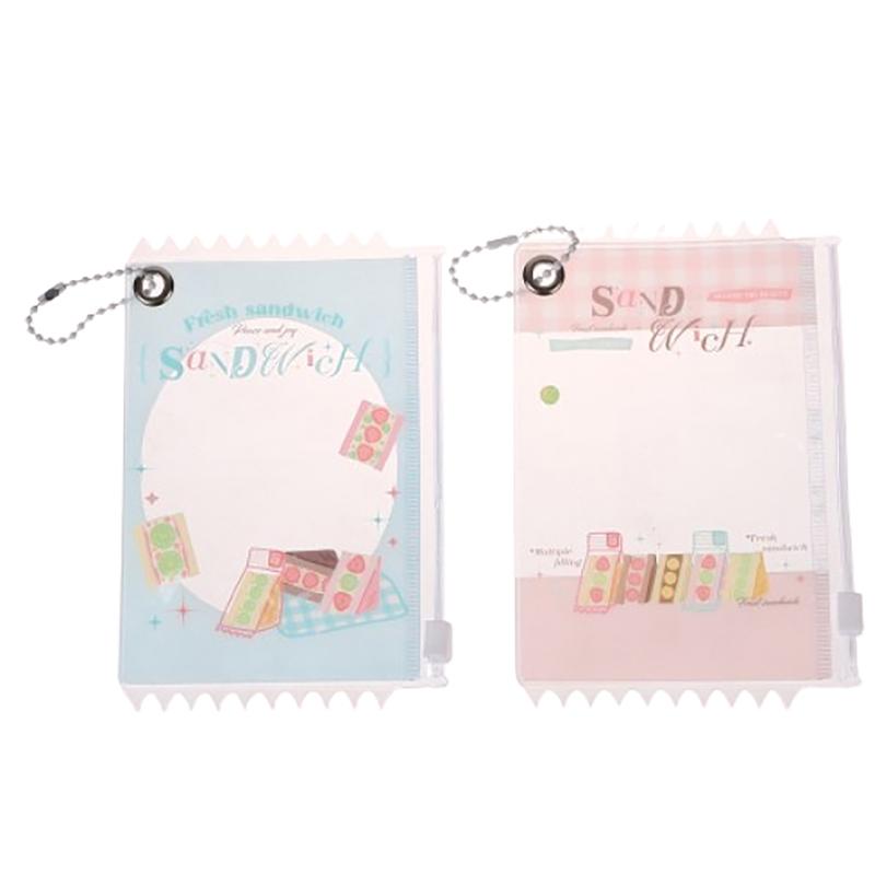 Transparent Candy Bag Photocard Holder Keyring Props Badge Display Bag Pendant Idol Photo Card Protective Cover Card Holder