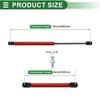 Motoforti Universal Lift Support Window Lid Toolbox Gas Strut Springs 15"/380m 90lbs/400N/40kg Red, Set of 2