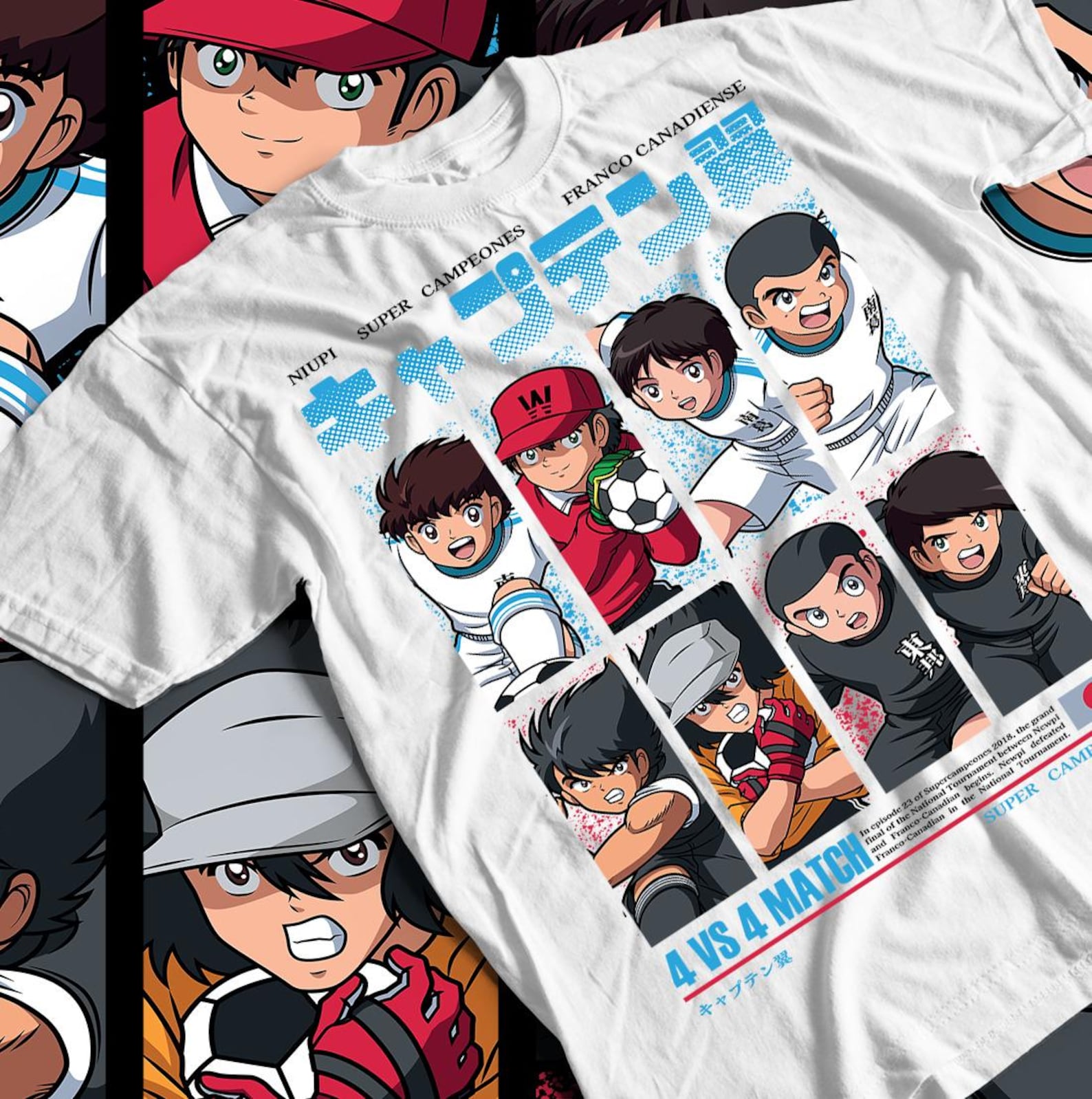 Anime Vintage Special captain tsubasa T-shirt Unisex, Anime Manga Shirt, Anime Shirt, Anime Lovers Shirt, Graphic Anime Tee, Manga Shirt 4XL