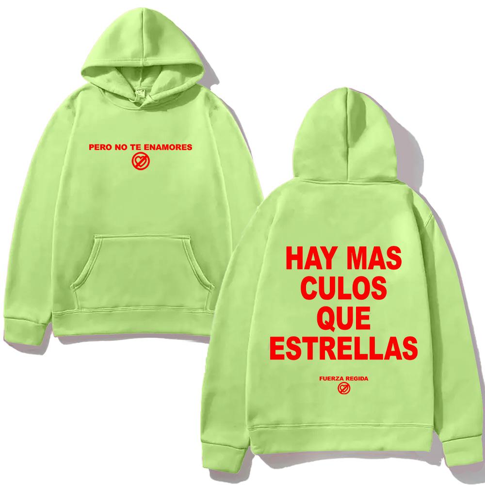 FUERZA REGIDA NEW TOUR Hoodie Graphic Print Punk Sweatshirt YOUR HOMETOWN TOUR 2025 Popular Clothing Sudaderas Unisex Pullovers