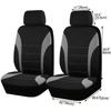 Seat Covers 9pcs Set Car Cushion Auto Accessories Seat Protect Five-Seat Universal Black Gray Blue Red