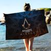 Spiel A-Assassins C-Creeds Mikrofaser Strandtuch Saugfähig Schnelltrocknend Weich Yoga Schwimmen Resort Bergsteigen Handtuch