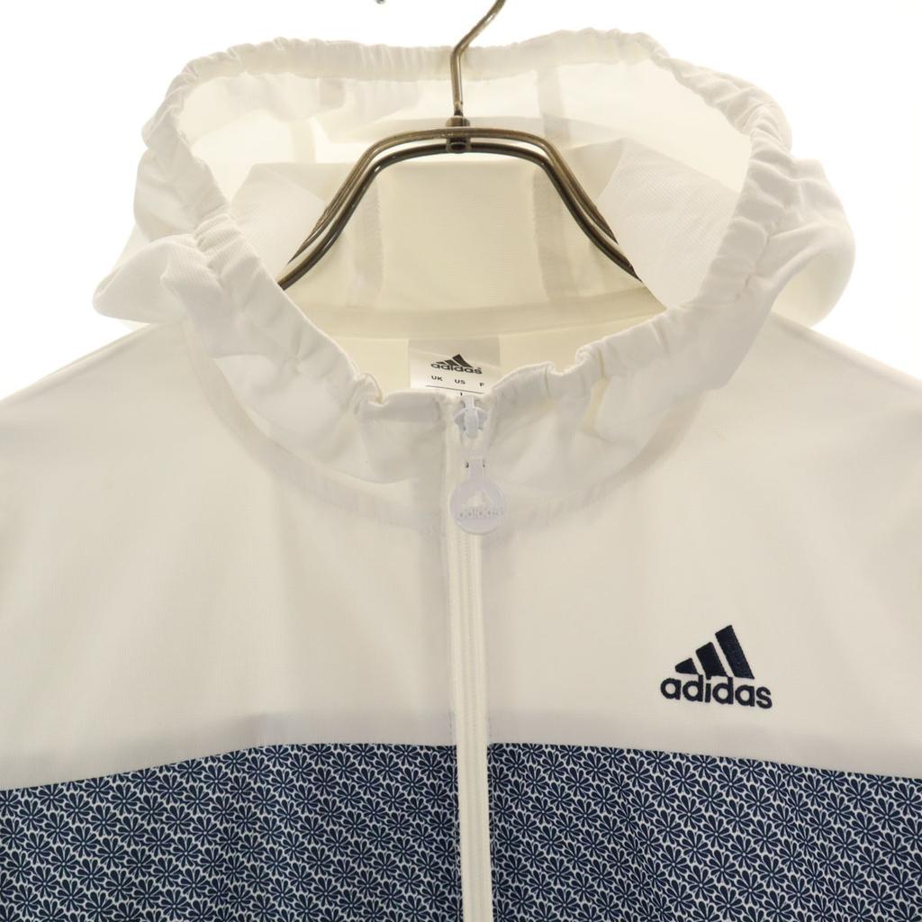 Adidas Windbreaker M White Jacket Women Used