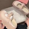 Small Bag Head Height-increasing Slippers Women's Skirt Thick-bottomed Muffin Half Slippers