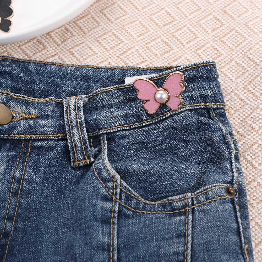 Removable Jean Button Waist Buckle Zinc Zinc Alloy  Personalities   Women