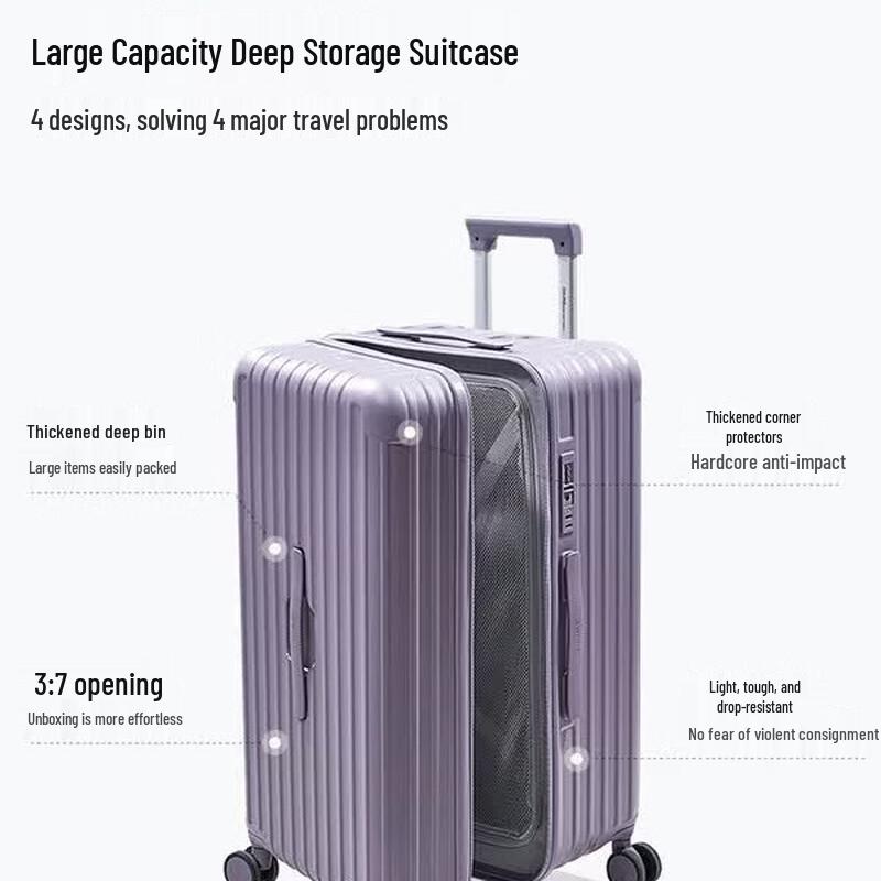 OIWAS 24-inch ABS&PC Luggage