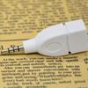 Vehicle 3.5mm Male Plug Jack to Aux Audio USB 2 Female Converter Adapter