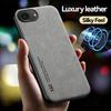 Light Luxury Sheepskin Phone Case For iPhone 16E With Magnetic Suction-Soft TPU Silicone Phone Case