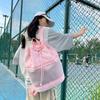 Ultra-light anti-splashing drawstring bundle mouth bag backpack women's new sports cycling backpack outdoor travel big bag tide
