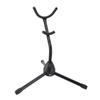 Tenor Saxophone Holder Folding Metal Stable Alto Saxophone Display Stand Rack for Home and Shops