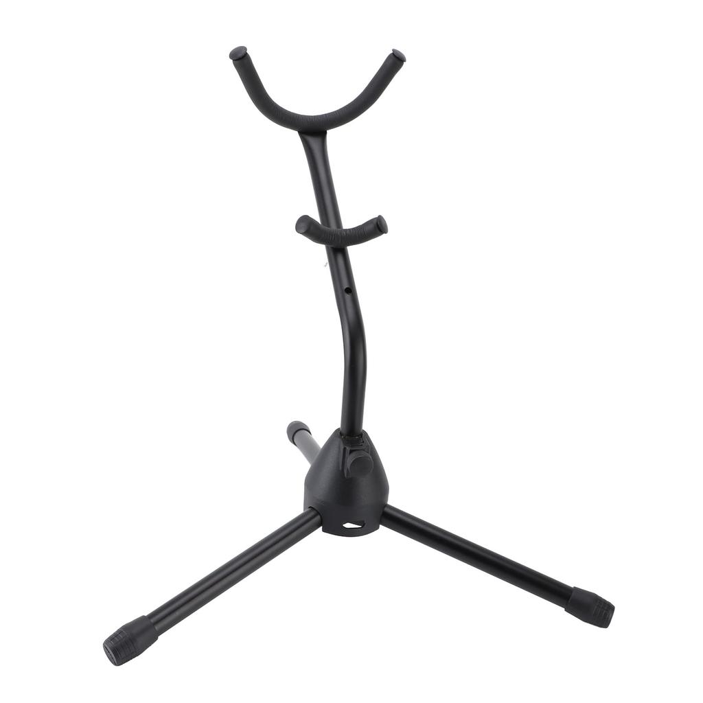 Tenor Saxophone Holder Folding Metal Stable Alto Saxophone Display Stand Rack for Home and Shops