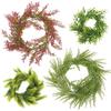 Creative Green Christmas Pine Garland 180cm Plastic Lifelike Pine Vine Party Supplies Wedding Favors Artificial Pine Christmas