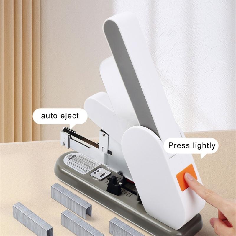 Heavy Duty Stapler with Staple Remover Labor-Saving Stapler 130 Sheet Capacity Office Desk Stapler for Booklet Brochures