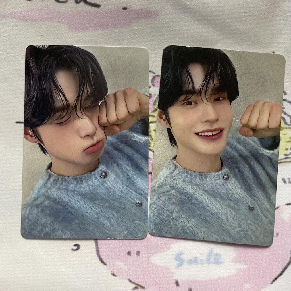 [USED] ZB1 Kim Ji-woon ZEBONE B Prize: Rock-Paper-Scissors Win/Loss Trading Cards (2 pieces)