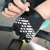 New Cycling Gloves Half Finger Shockproof Wear Resistant Breathable MTB Road Bicycle Gloves Men Women Sports Bike Equipment