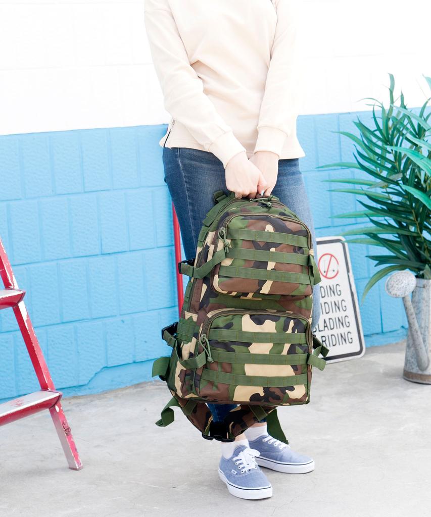 Works Pedition Circlehead 24-Liter Tactical Backpack Woodland