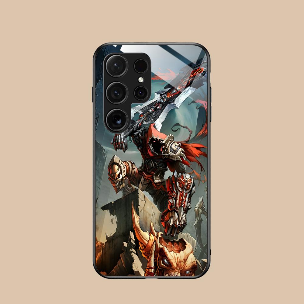 Game Darksiders Mobile Phone Case for Samsung Galaxy A56 55 54 53 52 51 36 35 34 23 16 15 5G Glass Colorful Cover Luxury Cover