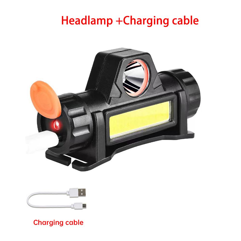 

Automatic Photoelectric Welding Face Cover Lamp USB Charging Dual-purpose Headlight Argon Arc Welding Cap Welding Helmet