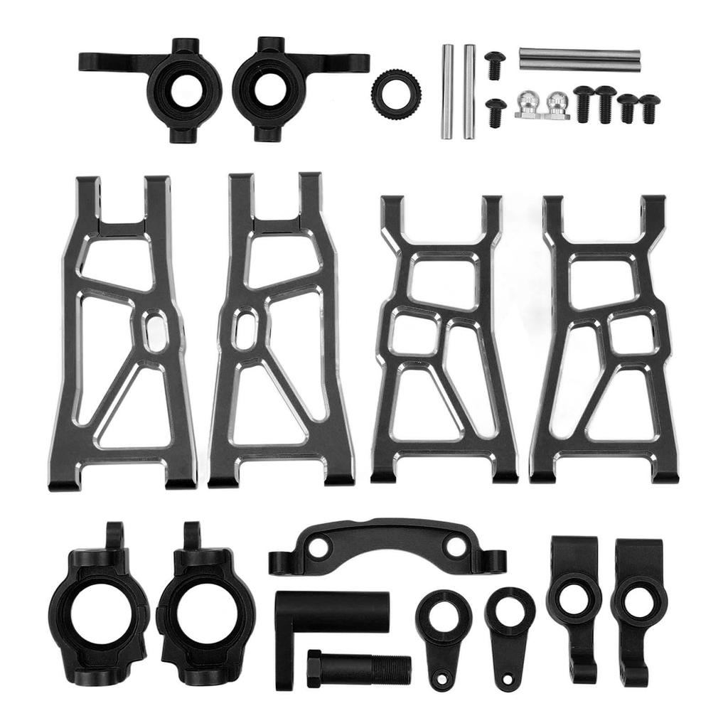 RC Upgrade Parts Kit Aluminium Alloy High Strength Suspension Arm Steering Assembly Set for ZD Racing   10 1Celsius10