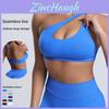 Seamless Nylon Sports Bra With High Elastic Quickdry Fabric For Yoga And Running For Active Women