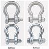 Outdoor Galvanized Bolt Type Lifting Shackle