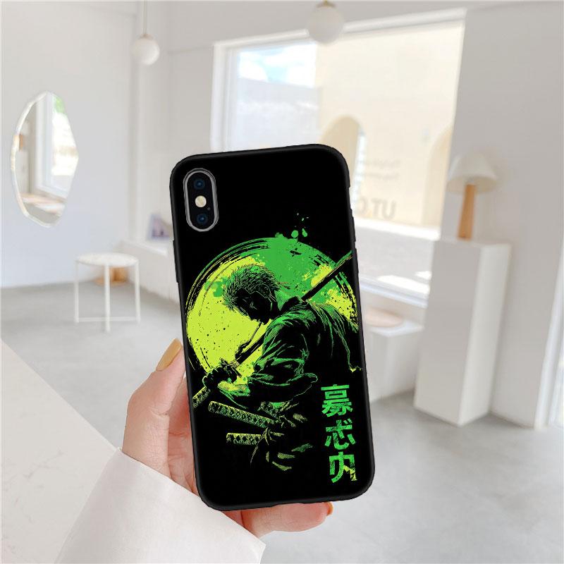FM45 One Piece Zoro Soft Shell Phone Case for Redmi Note 13 14 Pro+ Plus A3 A3X 13X 13C 13R 14S 14C 14R