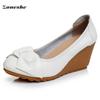 100% Leather Comfortable Women's Shoes High Heels