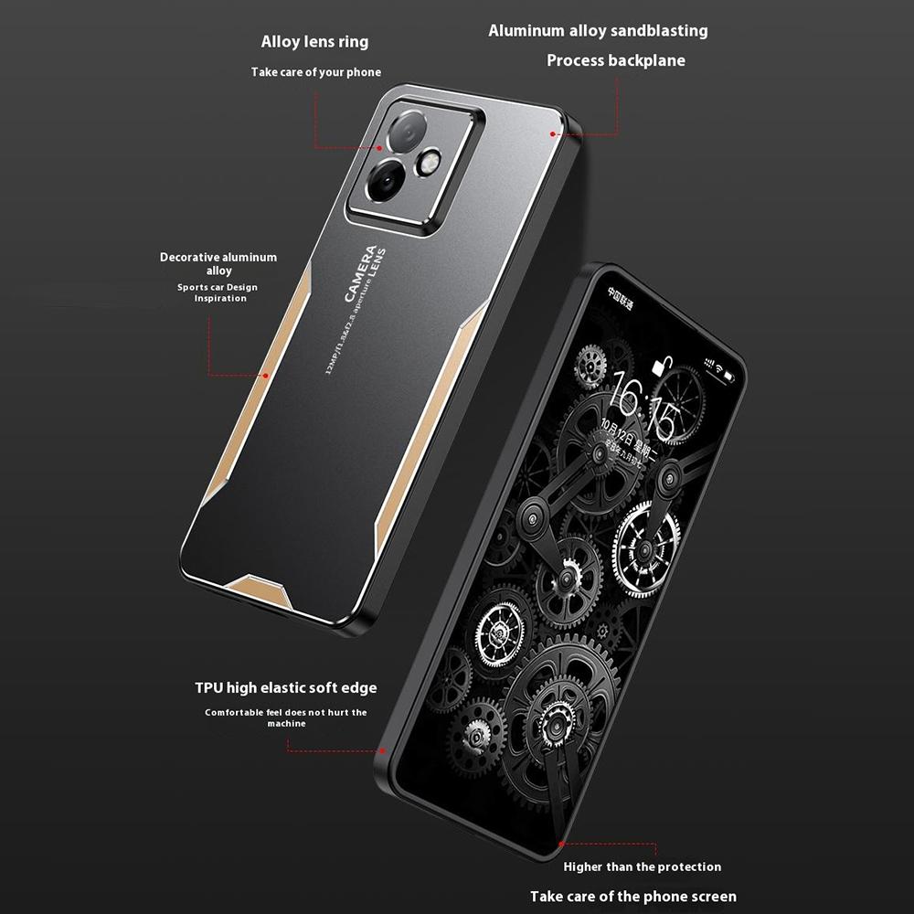 For Honor X60 GT 5G Phone Case Aluminium Alloy TPU PC Back Cover