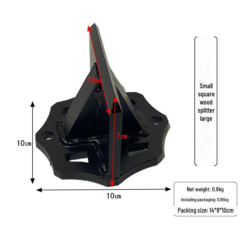Outdoor Manual Firewood Splitter - Household Wood Splitting Tool