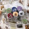 1 Roll Magazine-Themed Tape Stickers, Retro Magazine Patterns for Journal Decoration, DIY Craft Accents, and Planner Layouts