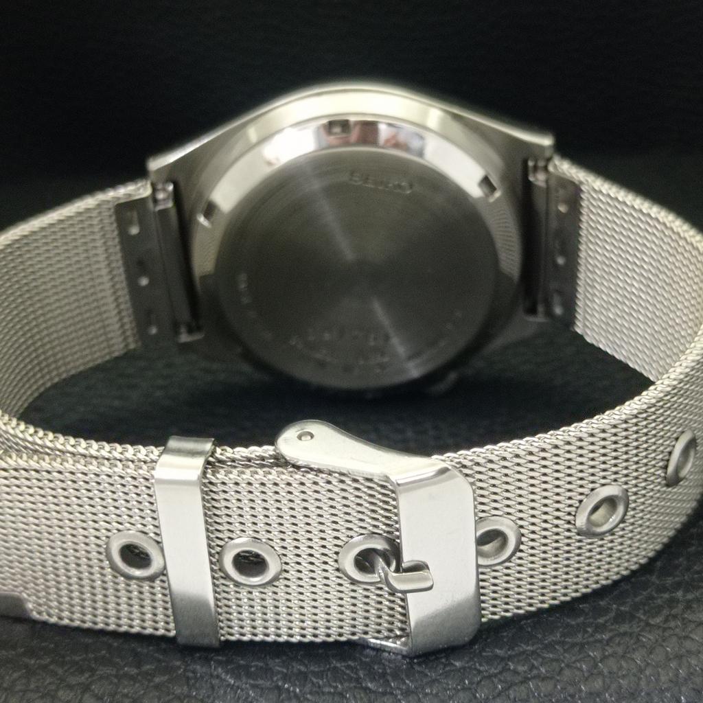 AUTOMATIC VINTAGE SEIKO 5 JAPAN 7009A MENS WHITE COLOR DIAL WATCH a703047-1 R212-a703047