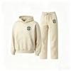 Completo da uomo casual con felpa con cappuccio e pantaloni coordinati Outfit sportivo streetwear Leggero Comodo