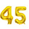 2pcs 40 Inch Number Figure Foil Balloon16 18 20 21 25 30 35 40 Years Adult Old Birthday Party Anniversary Decoration Air Balloon
