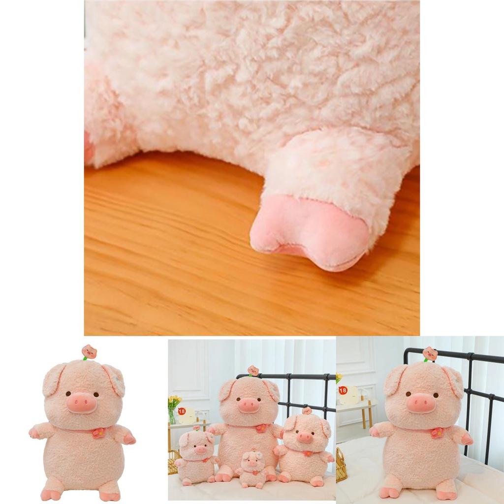 Cute Pu Pig Plush Toy Adorable Stuffed Pig Doll For Girls Soft And Huggable Animal Toy