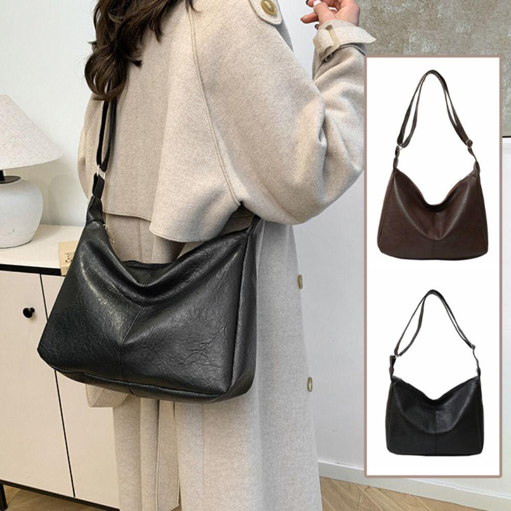 Korean Style Versatile Shoulder Bag Large Capacity Ladies Luxury Tote Bag  Large Capacity