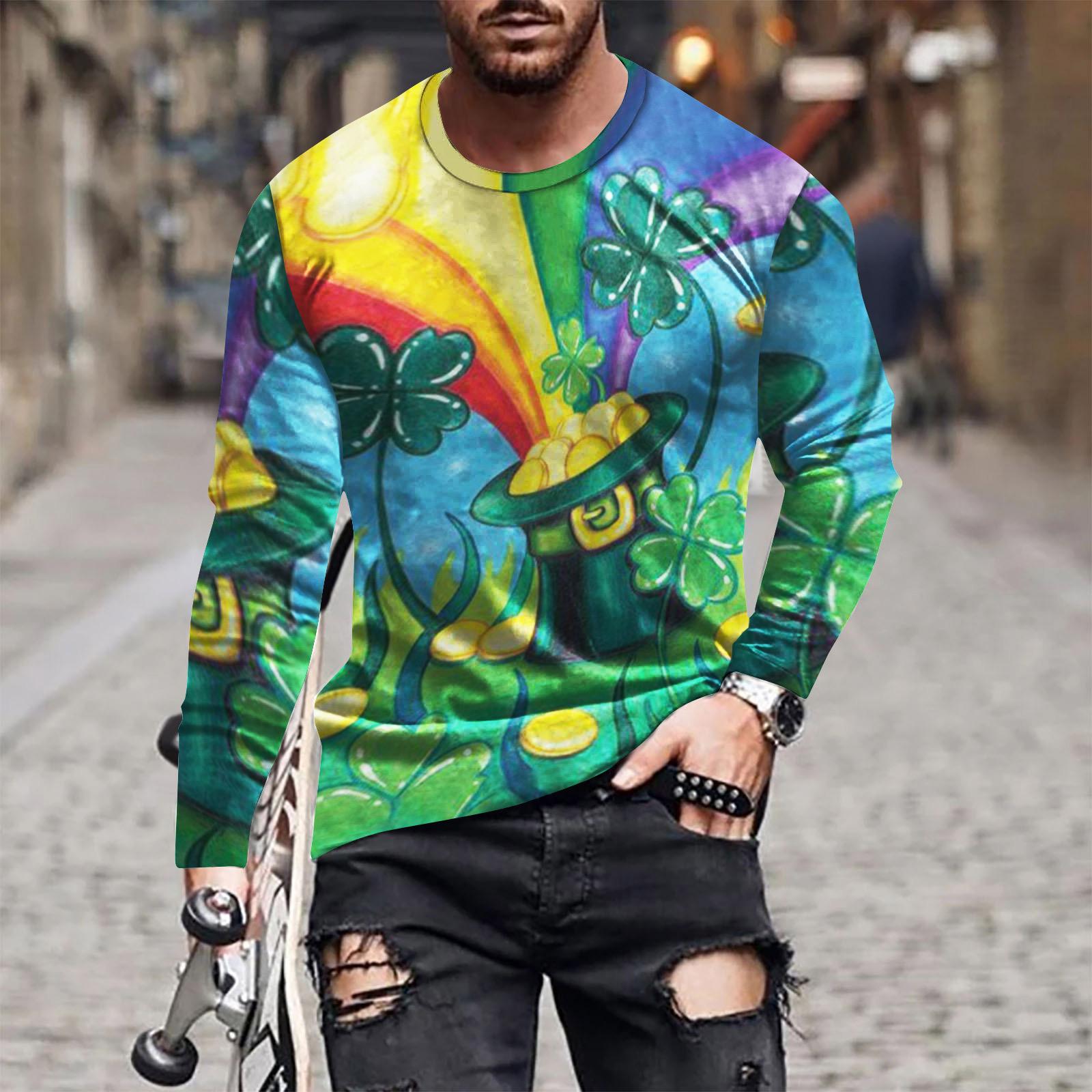 

Мужская мода, повседневные рубашки с длинными рукавами и принтом в полоску, топы, блузки M зелёный