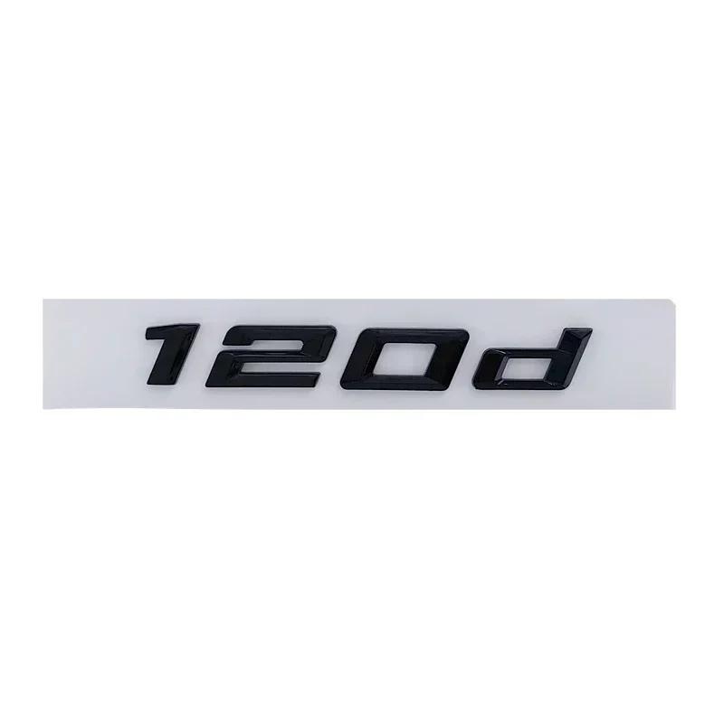 ABS 3D Car Rear Trunk Letter Badge Emblem Exterior for BMW 116d 118d 120d 125d 135d 218d 220d 240d Auto Modification Accessories